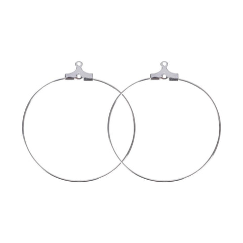 Earrings Dangle Clasp Ear Wires Hooks DIY Circle Earring-JW01638-Veeddydropshipping
