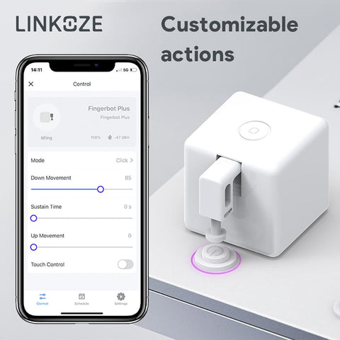 LINKOZE Fingerbot Plus Smart Bluetooth Fingerbot Plus Switch Bot Knop-TI01117-Veeddydropshipping