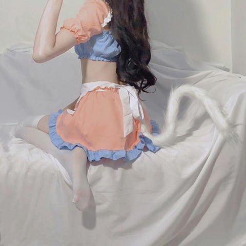 Fox Tail And Ears Set Masquerade Cosplay-WF01488-Veeddydropshipping