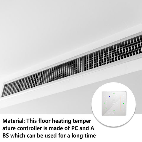 WiFi Electric Floor Heating Intelligent Center Temperature Controller Panel-TI01037-Veeddydropshipping