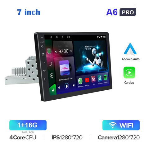 Android 11 1 Din Radio Stereo Car Multimedia Video Player For Carplay-AM00532-Veeddydropshipping