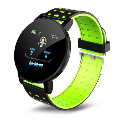119Plus Smart Watch Blood Pressure Sport Tracker Waterproof Bluetooth -CE00711-Veeddydropshipping
