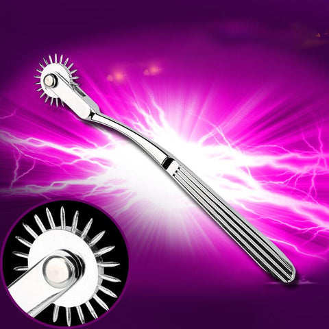 Samox Stainless Steel Wheel Gear Roller Stimulator Gear BDSM Slave Roleplay -BH01324-Veeddydropshipping
