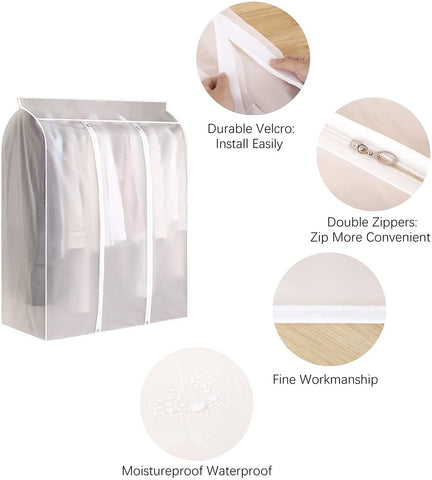 Clothes Dust Cover Waterproof Dustproof Clothes Protector-HA01118-Veeddydropshipping