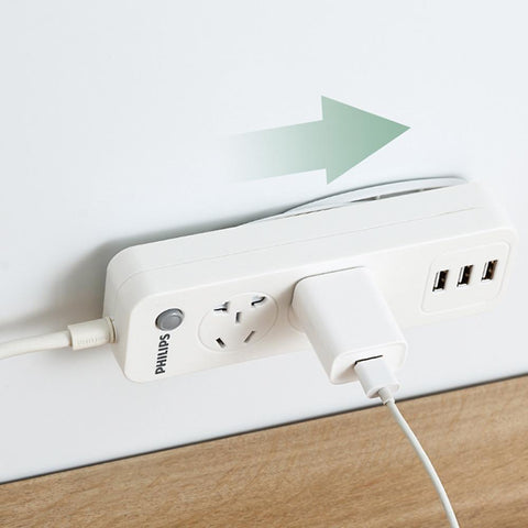 Wall-Mounted Sticker Punch-Free Plug Power Outlet Holder-HA00860-Veeddydropshipping