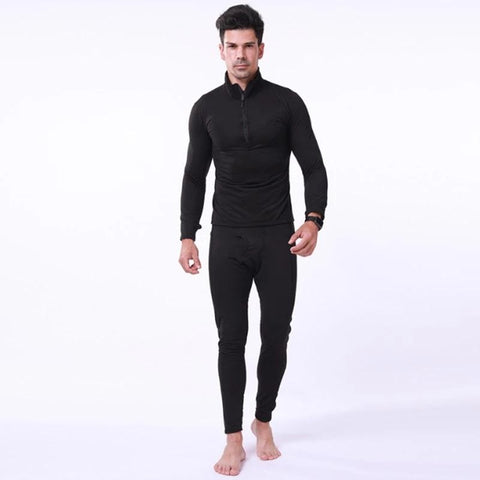 New Thermal Underwear Sets Men Compression Fleece Sweat-MF01534-Veeddydropshipping