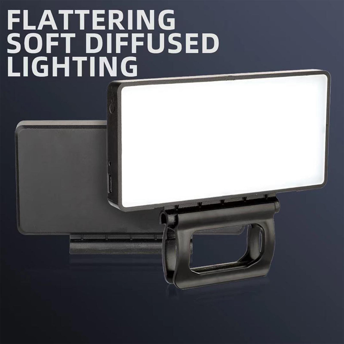 Phone Fill Light Selfie Light Clip On The Front Camera Of The Mobile Phone 1600mAh With-PA00843-Veeddydropshipping