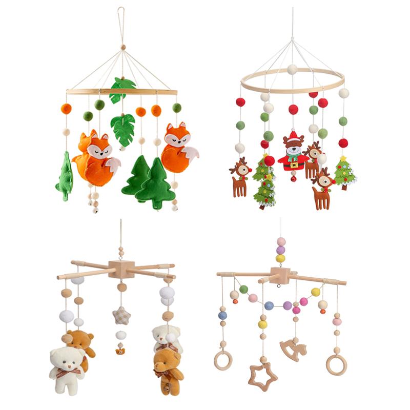 Baby Toys Crib Mobile Bed Bell Rattles Montessori Toy for Newborn-TB00522-Veeddydropshipping