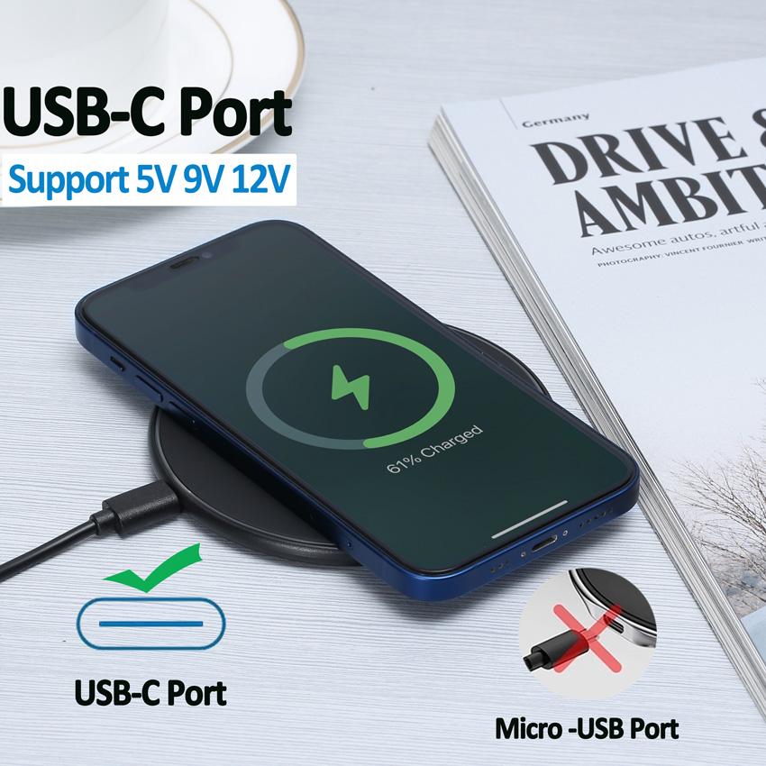 Wireless Charger Pad Induction Fast Charging Dock Station-Veeddydropshipping