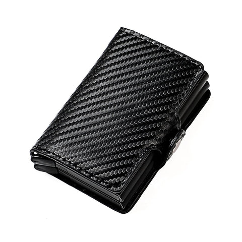 Fiber Leather Wallet Credit Card Holder for Women-BS00646-Veeddydropshipping