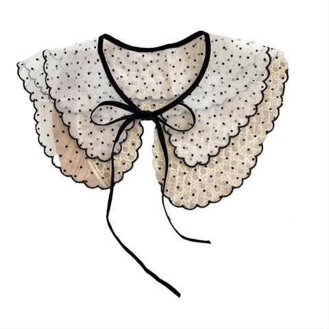 Women Girls Detachable Collar Shawl-WF01273-Veeddydropshipping