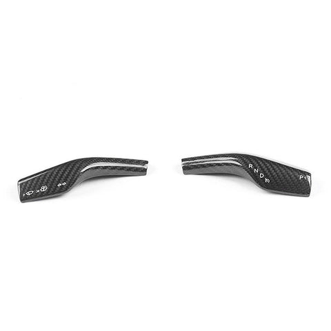 Carbon Fiber Steering Wheel Shift Protection Cover Dustproof for-AM01477-Veeddydropshipping