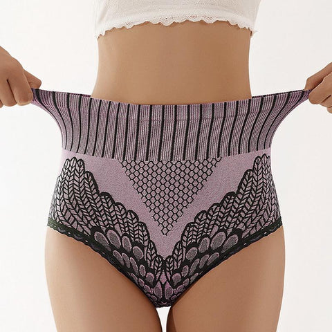 Women High Waist Panties Slimming Underwear-WF00977-Veeddydropshipping