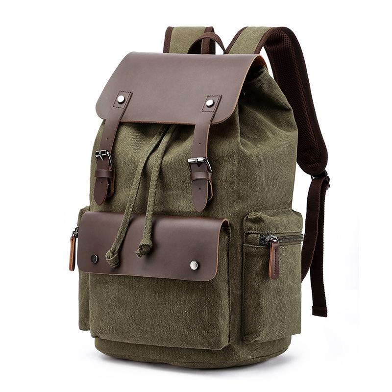 double shoulder computer bag men&#39;s backpack unisex-BS00334-Veeddydropshipping