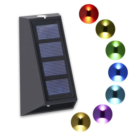Solar Wall Lights Outdoor Fence Lights LED Waterproof Solar Stair-TI00844-Veeddydropshipping
