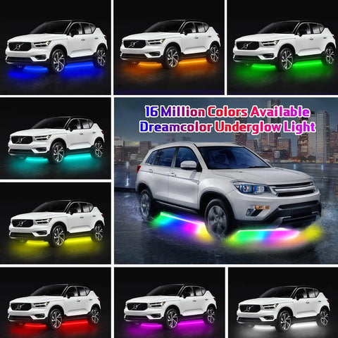 RGB Car Underglow Strip Light Flexible LED Underbody Ambient Lights-AM00079-Veeddydropshipping
