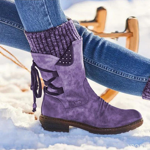 Shoes Ladies Fashion Snow Boots Shoes Thigh High-BS00906-Veeddydropshipping