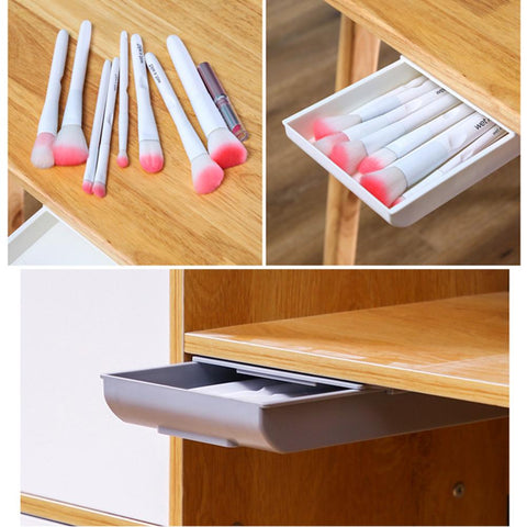 Under Desk Stand Self-adhesive Under-drawer Storage-HA00814-Veeddydropshipping