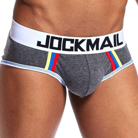 convex Big Penis Pouch Jockstraps Wonderjock Men Cotton Underpants-MF01632-Veeddydropshipping