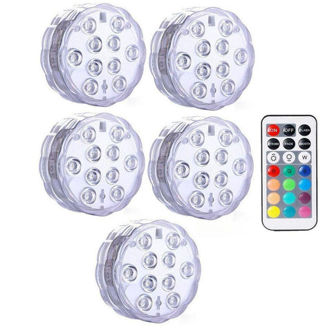 IP68 Waterproof Multi Color Submersible LED Lights Underwater Night-TI00954-Veeddydropshipping