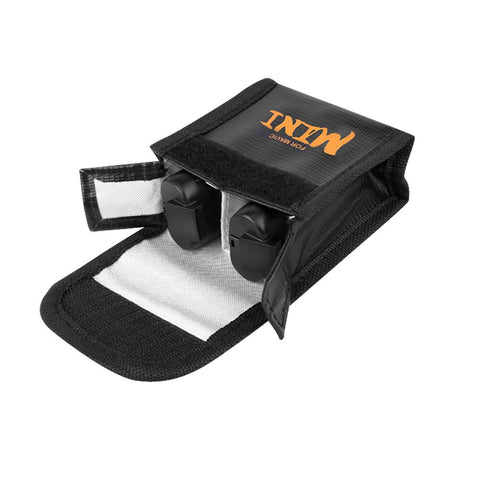 Lipo Battery Case Explosion-Proof Safe Storage Bag for DJI Mavic Mini/Mini 2 Drone -CE00208-Veeddydropshipping