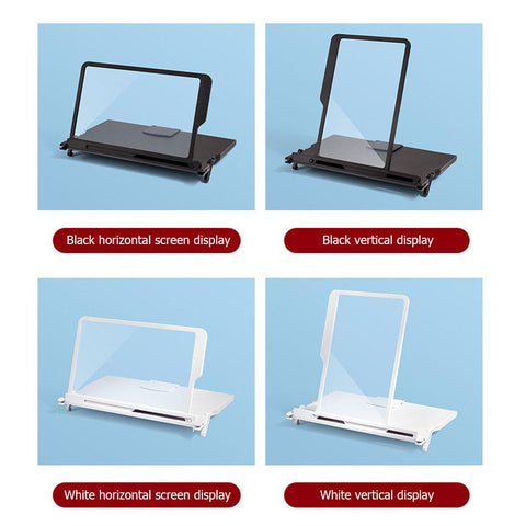 12-inch Cell Phone Screen Magnifier Pull-out HD Portable Bracket Amplifying Stand-PA00733-Veeddydropshipping