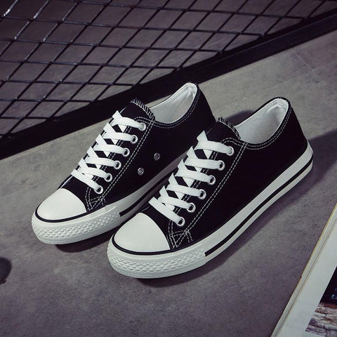 canvas shoes men&#39;s shoes trend small white shoes-BS01407-Veeddydropshipping