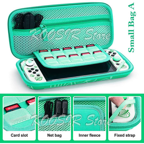 Cute Storage Bag For Nintendo Switch Animal Crossing Theme Nintend Switch Card -CE01478-Veeddydropshipping
