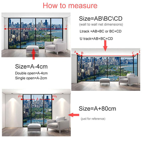 Smart Electric Curtain Track for tuya Curtain Motor Super Quite silence-TI01090-Veeddydropshipping