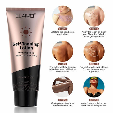 Sunless Self Tanning Body Tanners Cream-BH00304-Veeddydropshipping