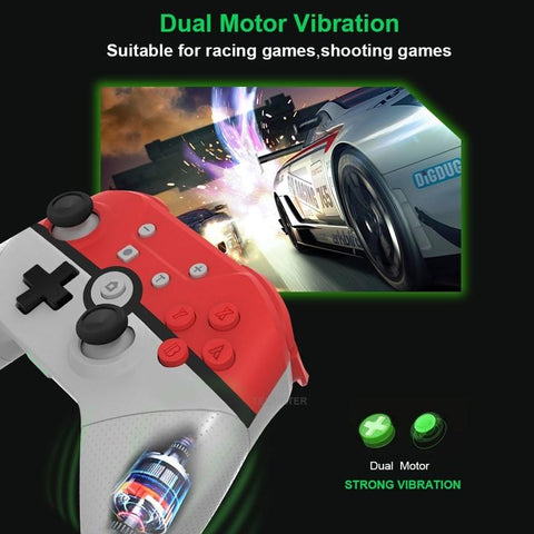 Wireless Support Bluetooth Gamepad Compatible Nintendo Switch Pro/USB PC  -CE01475-Veeddydropshipping
