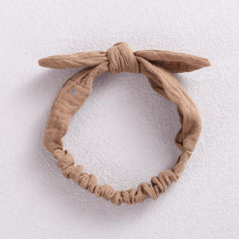 Baby Elastic Hair Bands Girl Headband Cotton Linen Kids Headwear-TB00444-Veeddydropshipping