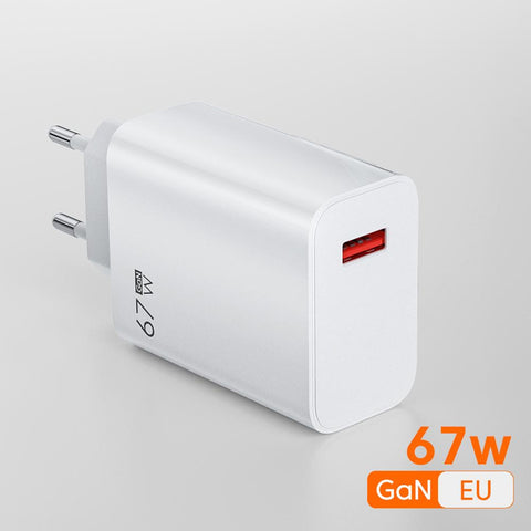 67W GaN USB Fast Charging Phone Charger Quick Charger-PA00343-Veeddydropshipping