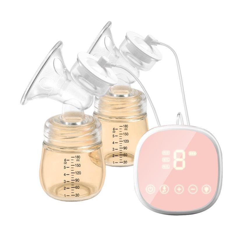 Double Electric Breast Milk Extractor Usb Recharge Breastfeeding Baby Bottle-TB00676-Veeddydropshipping