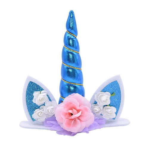 Cake Topper Unicorn Birthday Party Decorations-HA00634-Veeddydropshipping