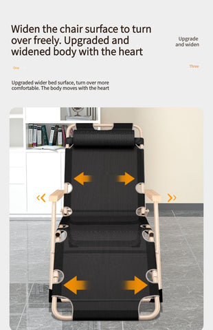 Folding Recliner Office Nap Back Couch Bed-HA01670-Veeddydropshipping