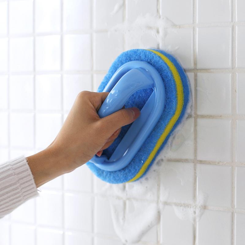 Kitchen Sponge Wipe with Handle Cleaning Brush-HA01082-Veeddydropshipping