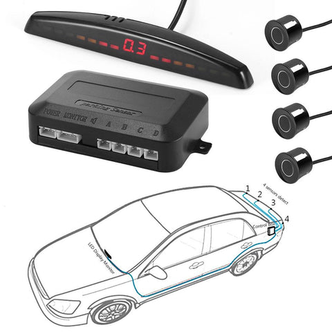 YASOKRO Car Parking Sensor Auto Parktronic LED Display Reverse-AM00135-Veeddydropshipping