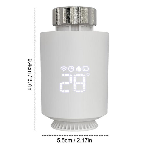 Tuya Smart Radiator Thermostat Programmable Thermostatic RadiatorApp-TI01024-Veeddydropshipping