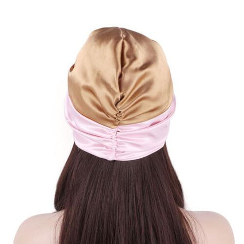 Women Silk Sleeping Cap-WF01077-Veeddydropshipping