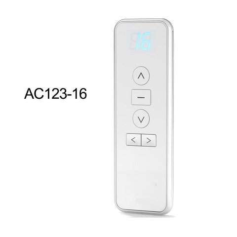 A-OK AC123 01/02/06/16-Channel Remote Controller forAok Electric curtian-TI01074-Veeddydropshipping
