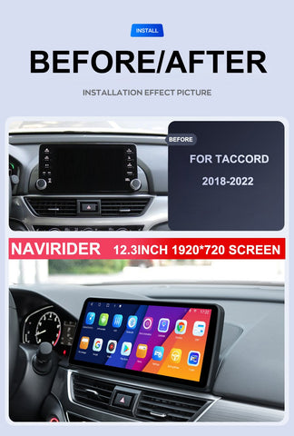12.3&quot; Android 12 Screen For Honda Accord 2019 2020 2021 All In One-AM00531-Veeddydropshipping