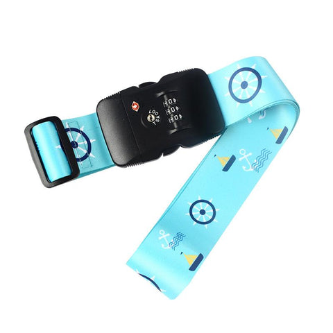 Cross Belt Adjustable Travel Suitcase Band Luggage Suitcase-BS00722-Veeddydropshipping