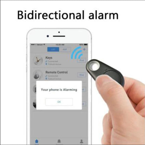 Mini Pet Smart Tracker Bluetooth 4.0 GPS Alarm Locator Keychain for Pet-AM00618-Veeddydropshipping