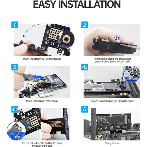 Adapter with Aluminum Heatsink,  Expansion Card-CO00168-Veeddydropshipping