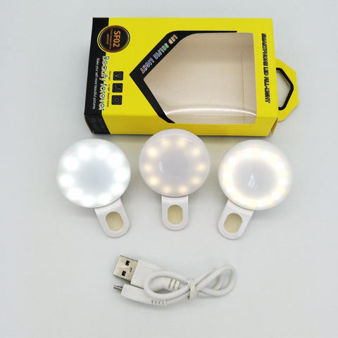 Led Selfie Lamp Ring Novelty Makeup Lightings Led lights Decoration Mobile Phones Photo Night Light-PA00837-Veeddydropshipping