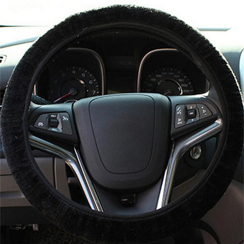 Steering Cover Woolen Handbrake-AM01482-Veeddydropshipping