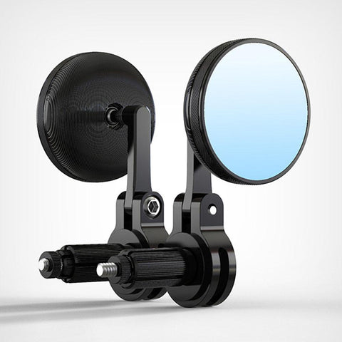 Rearview Mirror Retro Round Blue Anti-Glare Side Mirror For-AM01043-Veeddydropshipping