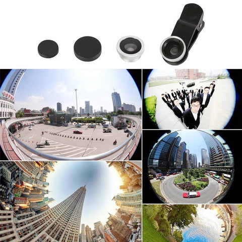 3-in-1 Wide Angle Macro Fisheye Lens Camera Kits Mobile Phone-PA01261-Veeddydropshipping