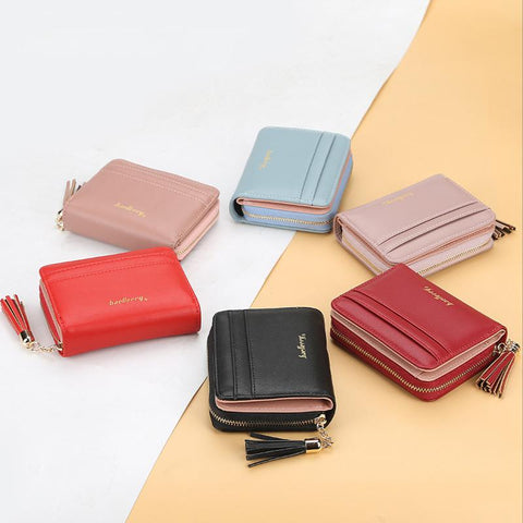 Coin Purse Fashion Leather Wallets Money Bag Multifunctional-BS00192-Veeddydropshipping
